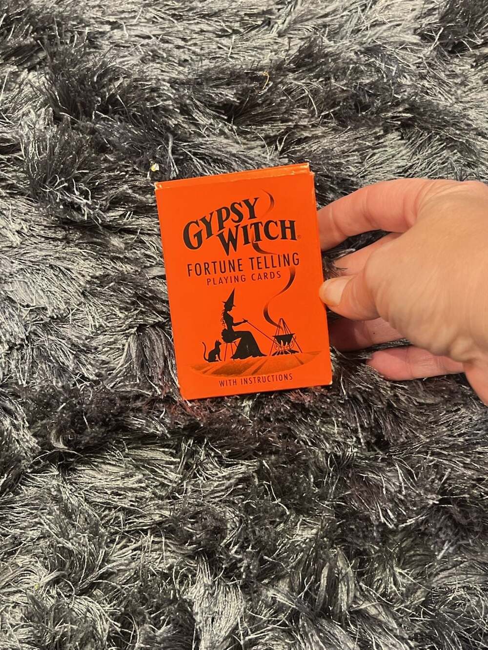 Gypsy Witch Fortune Telling Playing Cards Deck with Instructions